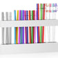 Straw Holder for Cabinet Door Reusable Straw Storage for Kitchen Cupboard