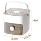 Portable 48 Grids Ice Cube Tray Mould with Lid and Storage Box Scoop Tong Set