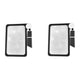 Folding Handheld Magnifying Glass with Light 5X Large Rectangle Reading Magnifier