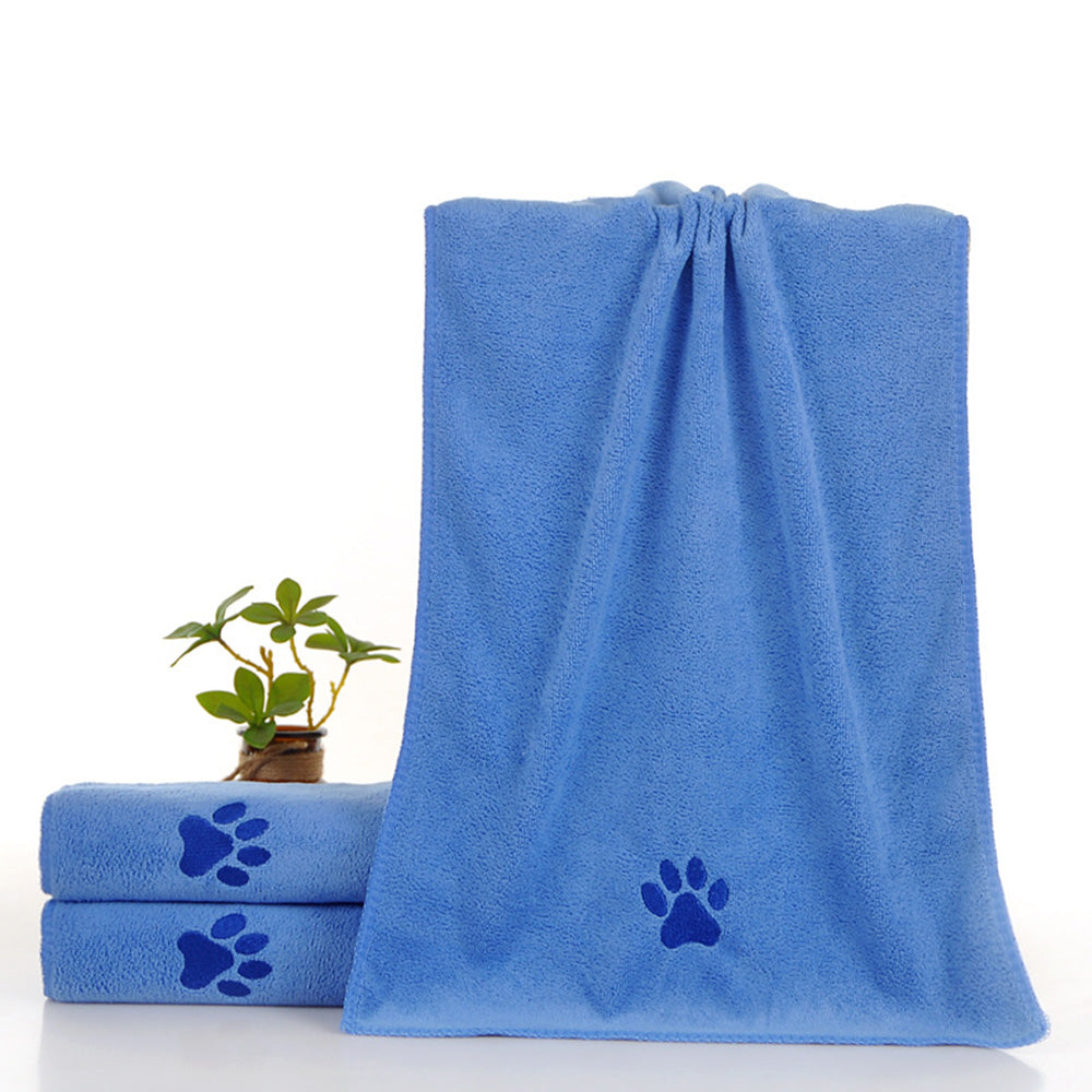 70x140cm Microfiber Pet Towel, Absorbent Drying Towel for Dogs, Lightweight Cloth for Home and Travel