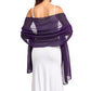Chiffon Evening Dress Shawl for Weddings Parties 70x170cm