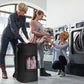 Heavy Duty Laundry Bag Oxford Backpack Luggage Storage with Drawstring Shoulder Strap