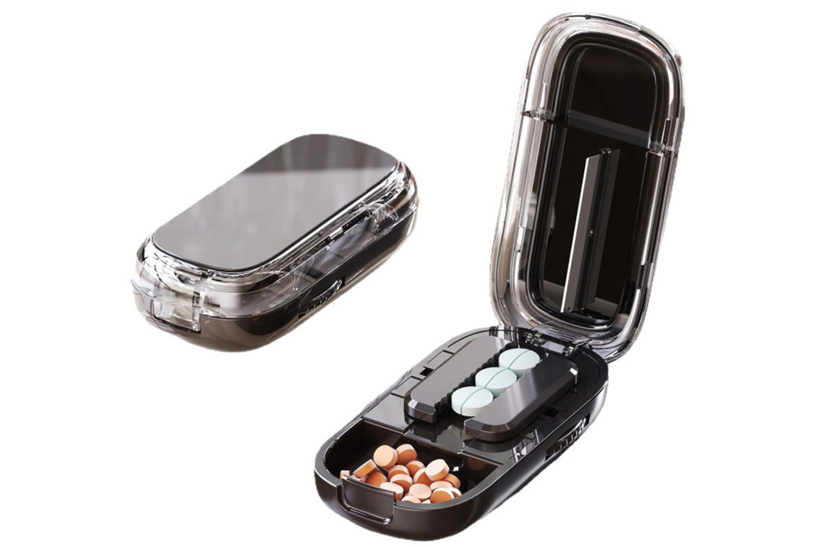 Pill Cutter Pill Splitter for Small and Tiny Pills 1/2 Adjustable Pill Organizer