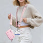 2XPhone Lanyard Clip and Go Strap for Phone with Wallet Crossbody