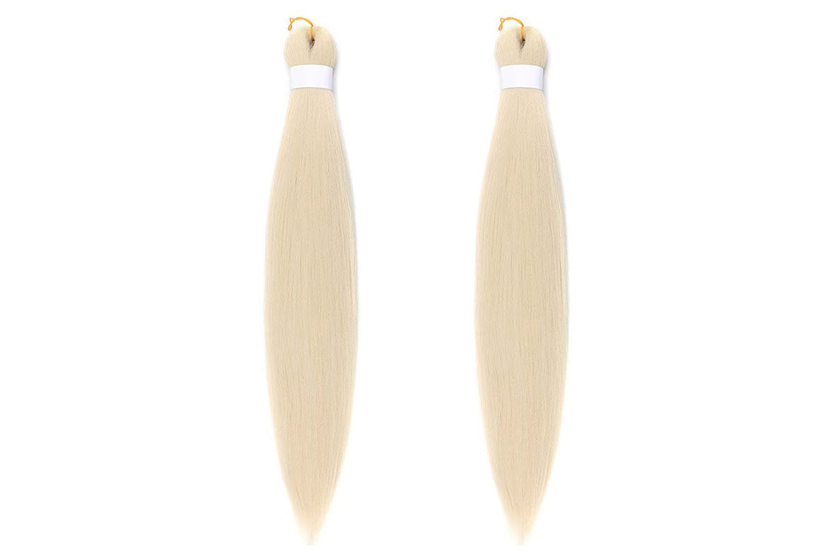 2Pcs Pre Stretched Braiding Hair Extensions Synthetic Hair Extension for Cosplay