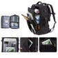 Business Travel Shoulder Backpack with Shoe Bag and Storage Bag