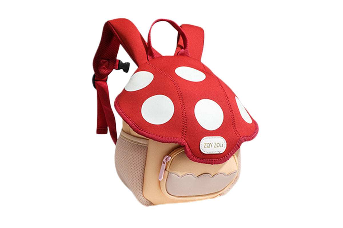 Kids Cute Mushroom Backpack for Girls Boys