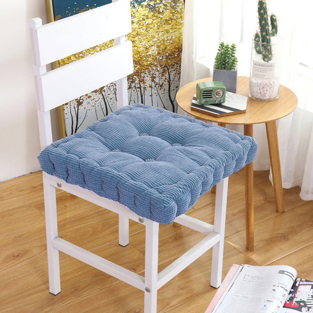Square Cushion Tatami Seat Pillow Thicken Yoga Pad for Office and Home