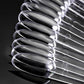 100 PCS Clear Nail Swatch Sticks with Ring Nail Art Swatch Set for Polish Display