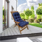 High Back Patio Adirondack Lounge Chair Pad