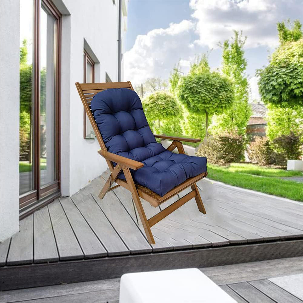 High Back Patio Adirondack Lounge Chair Pad