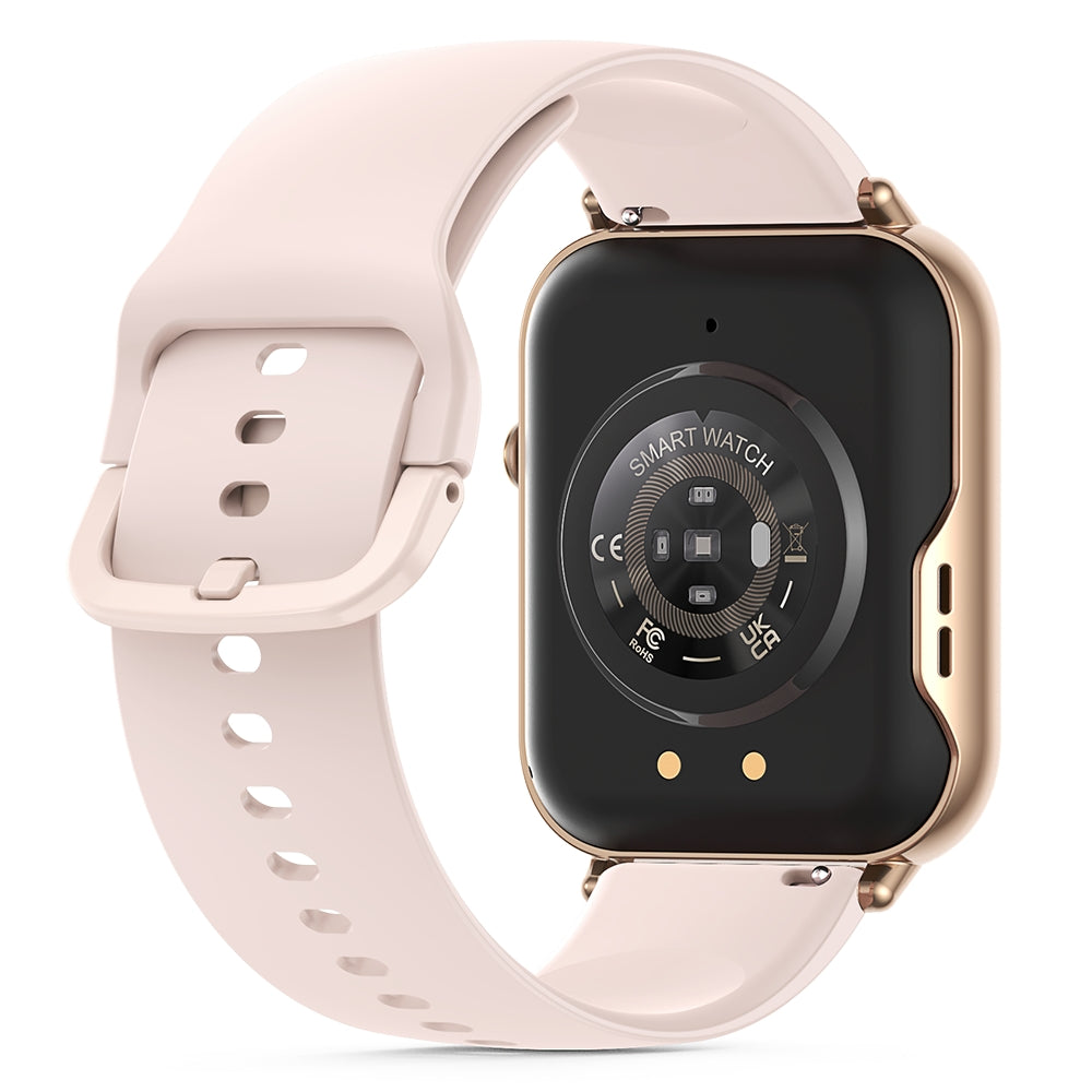 Smartwatch with Bluetooth Calling 2.1 Inch Display 104 Sports Modes Health Monitoring IP68 Waterproof