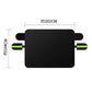Car Windshield Snow Cover Protector with Reflection Strips-Triple Layer Black