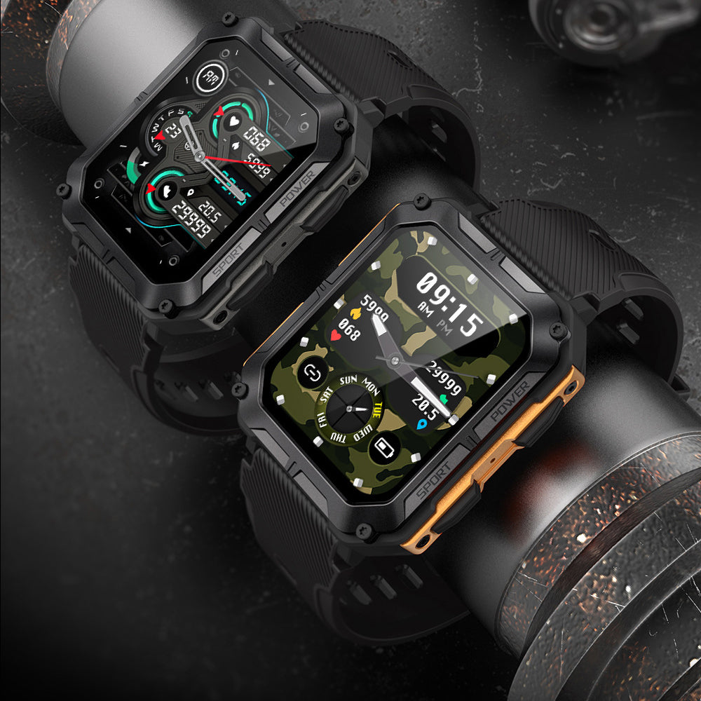 Bluetooth Smart Watch Fitness Tracker with Heart Rate Monitor