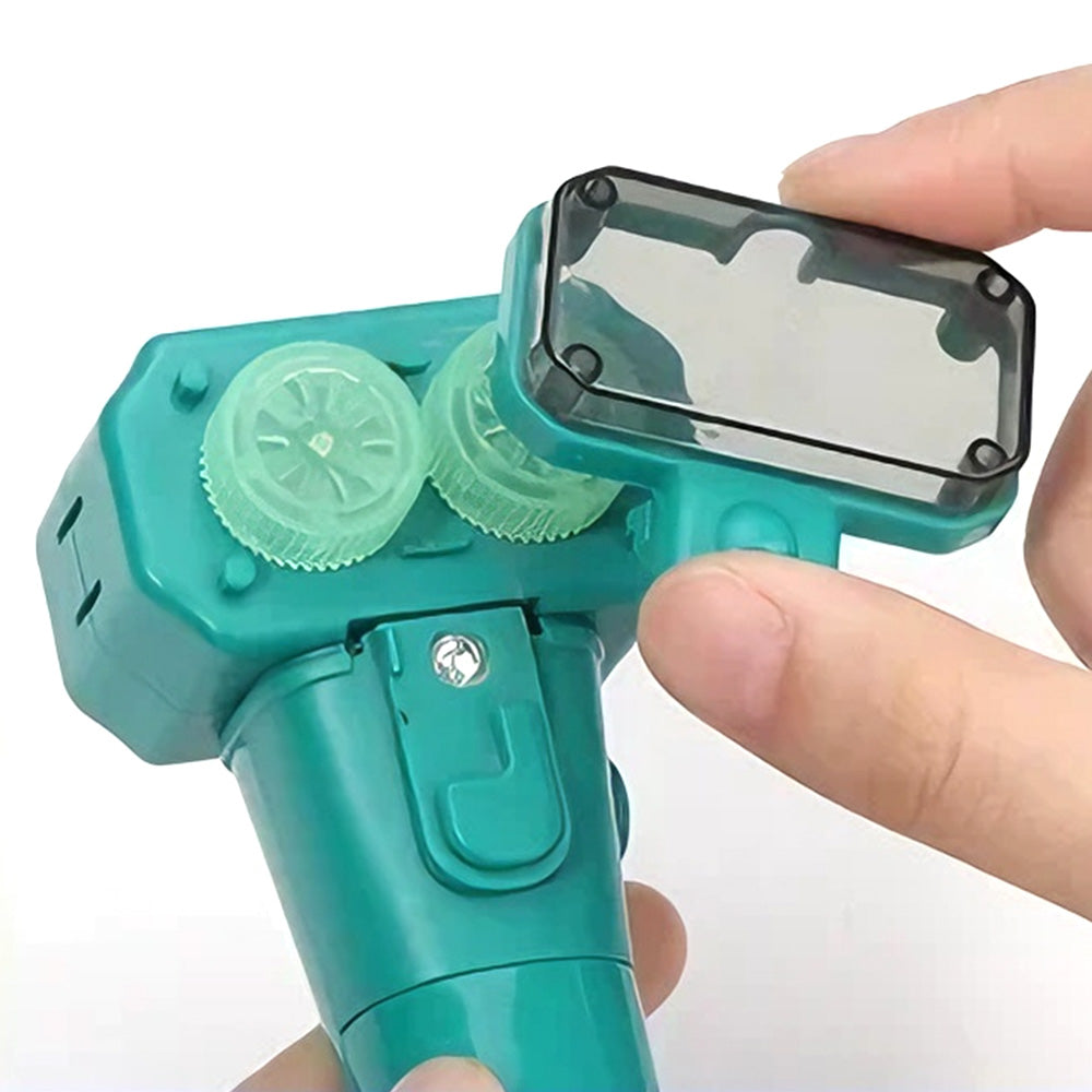 Handheld Double Wheel Rope Launcher Glow In the Dark Lasso Loop Fidget Toy