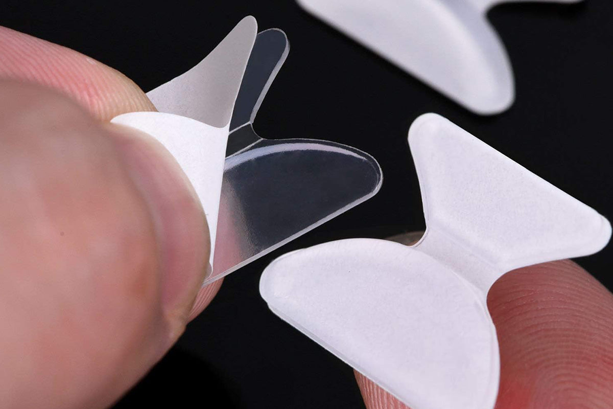 12 Pairs Eyeglass Nose Pads Stick On 1.8mm Anti Slip Adhesive Eyewear Nose Pads Cushions