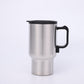 Car Electric Heating Mug 12V Stainless Steel Travel Cup 450ml