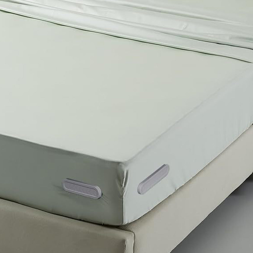 4PCS Invisible Bedsheet Clips Bed Sheet Holders With Lock Strips For Corners