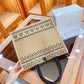 Jute Reusable Handbags-flower