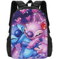 Stitch Inspired Backpack Lunch Bag Pencil Case