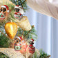 Christmas Countdown Advent Calendar Dog Holiday Collectible Hanging Ornament