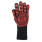 Heat Resistant Oven Gloves Double Sided Silicone Slip Resistant BBQ Gloves