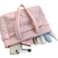 Women Quilted Tote Bag Shoulder Bag Lunch Bag