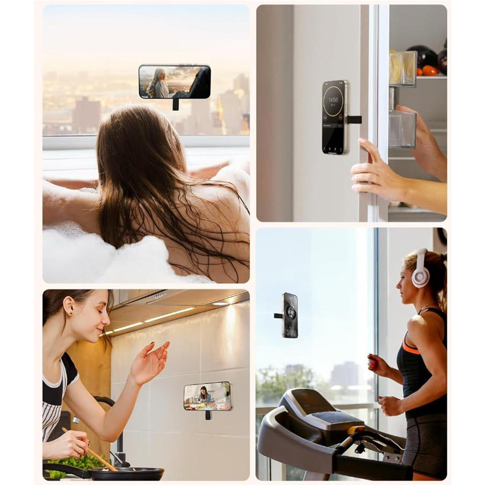 Silicone Suction Cup Magnetic Phone Mount MagSafe Grip Holder