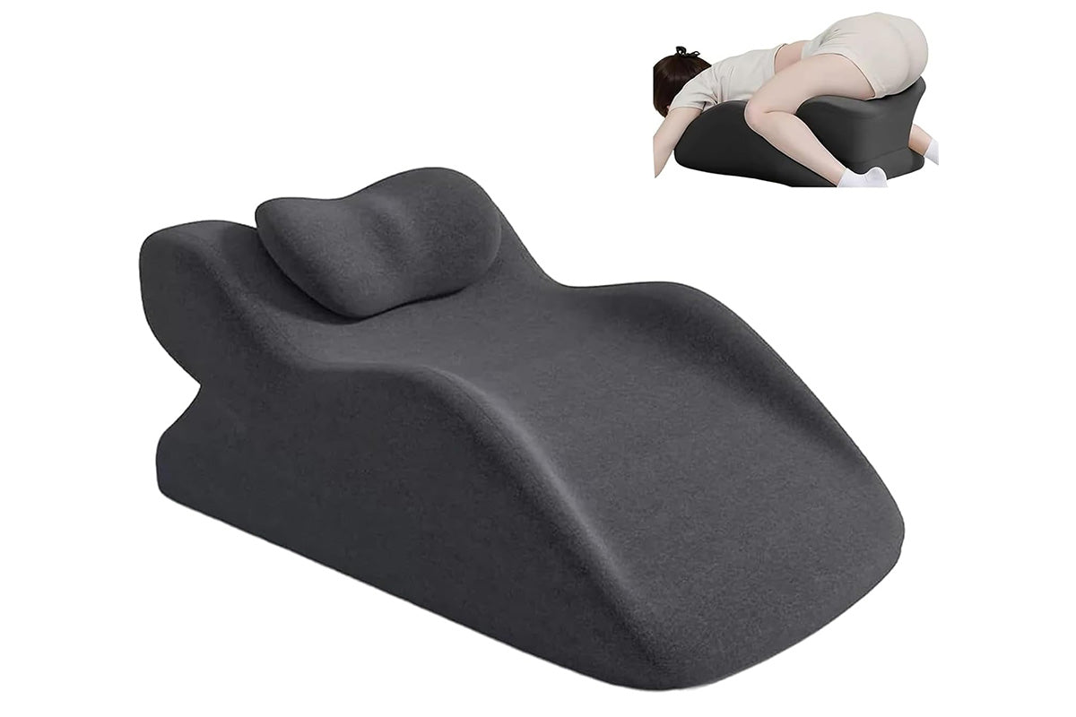 Reading Pillow for Bed Memory Foam Ergonomic Back Support Pillow for Bed