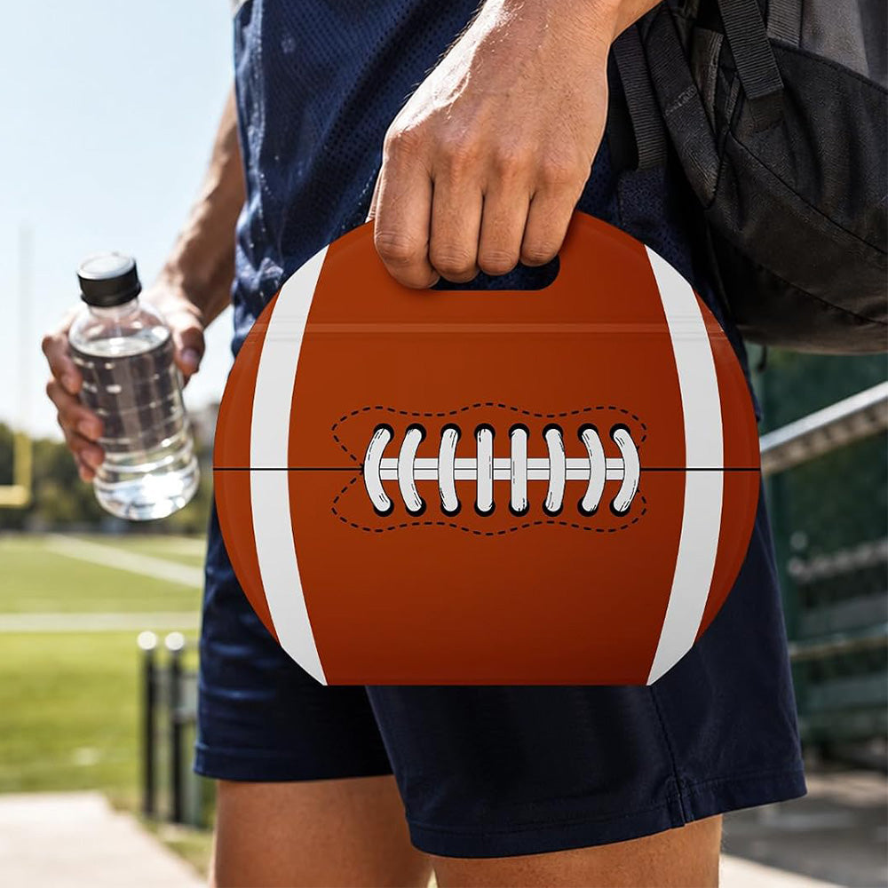 20 Soccer and American Football Resealable Candy Bags with Handles