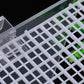 8 Piece Plastic Aquarium Grid Divider Set for Fish Tanks and Breeding
