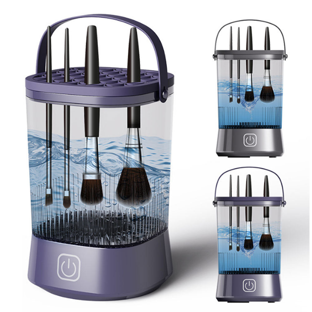 Water-Resistant Electric Makeup Brush Cleaner Automatic Brush Cleaner Dryer Tool