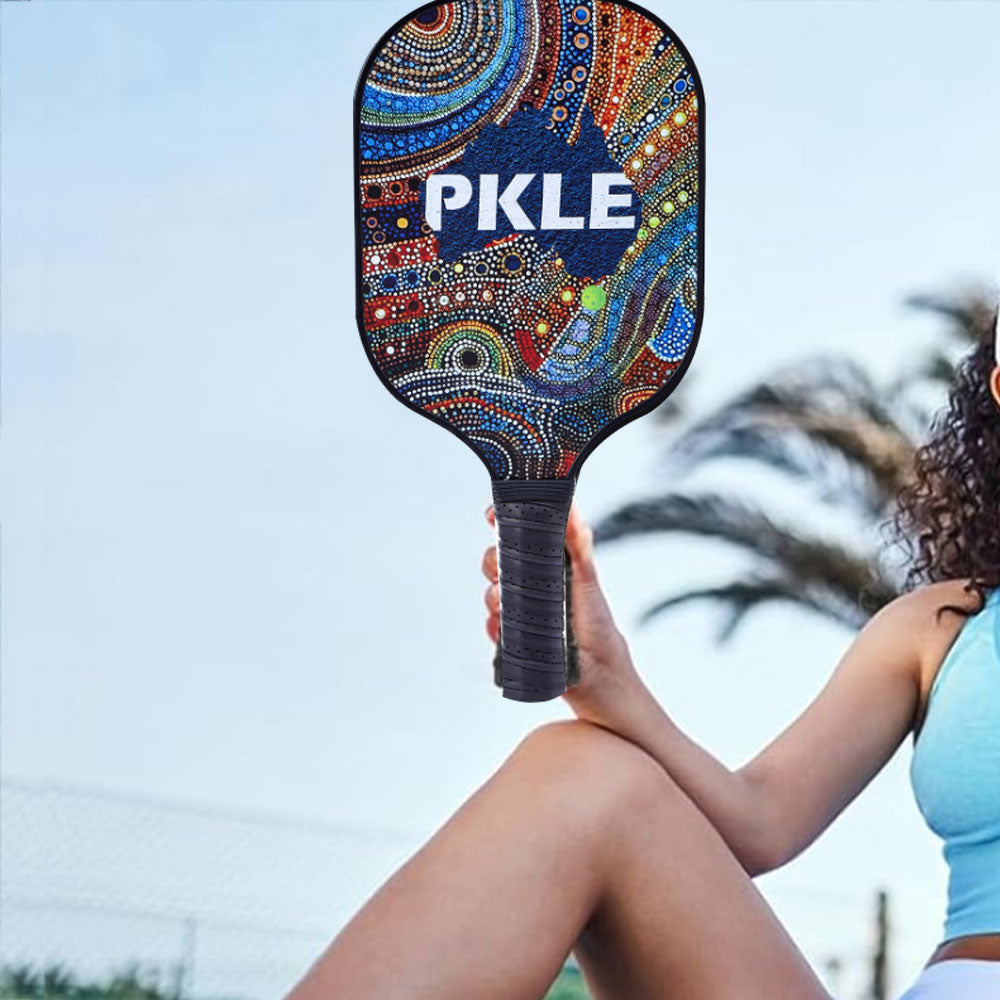 Fiberglass Pickleball Paddles With 4 Balls Pickleball Rackets Set