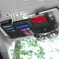 Car Sun Visor Organizer Driver License Sunglasses Holder Pocket