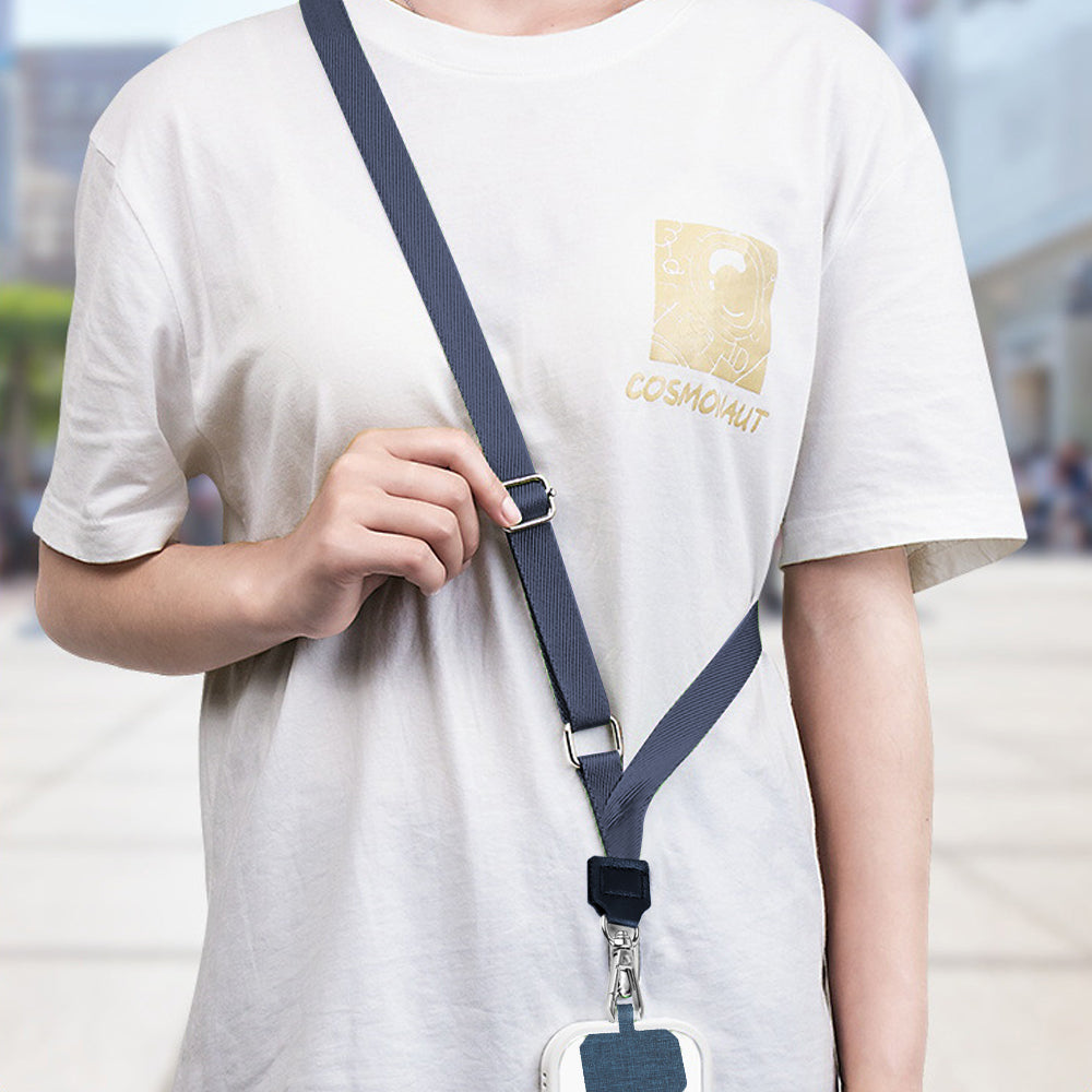 Universal Mobile Phone Lanyard Crossbody Hanging Neck Strap Spacer Anti-lost Rope