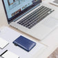 A7 Mini Pocket Notebook PU Leather Notepad with Pen Holder Card Slot