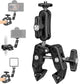 2Pcs Super Clamp Camera Clamp Mount Monitor With Action Camera Adapter Phone Clamp Mount