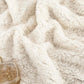 Reversible Plush Faux Mink Sherpa Lambswool Blanket