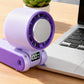 Handheld Portable Fan with Ice Cooler 100-Speed Rechargeable Handheld Fan