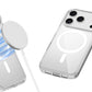 Magnetic MagSafe Phone Case for iPhone 17 Pro Max 17Air Shockproof Matte Protective Cover-Transparent