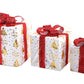 3PCS Christmas Lighted Gift Boxes With 8 Modes For Holiday Indoor Outdoor Decorations