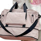 Expandable Travel Duffel Bag Gym Bag with Wet Dry Compartment