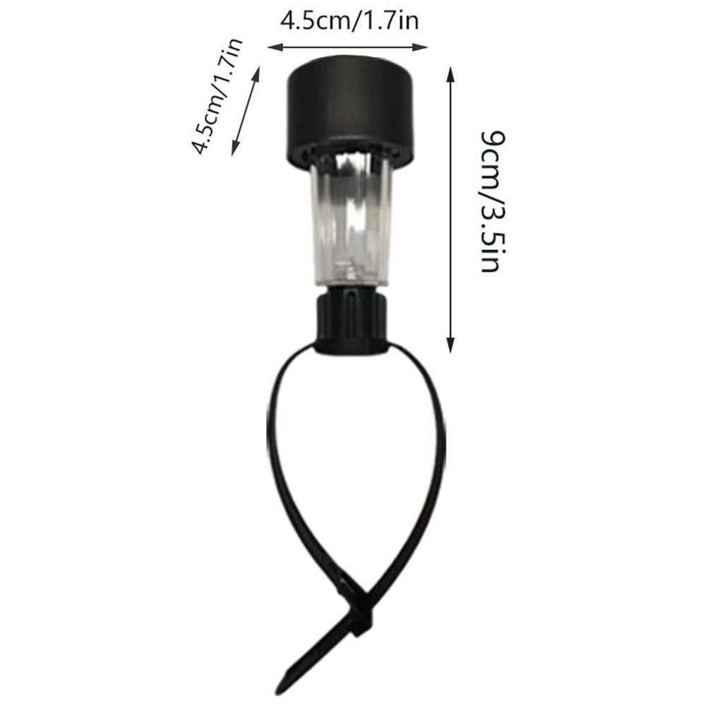 12 Pack Solar Water-Resistant Outdoor Swimming Pool Fence Light