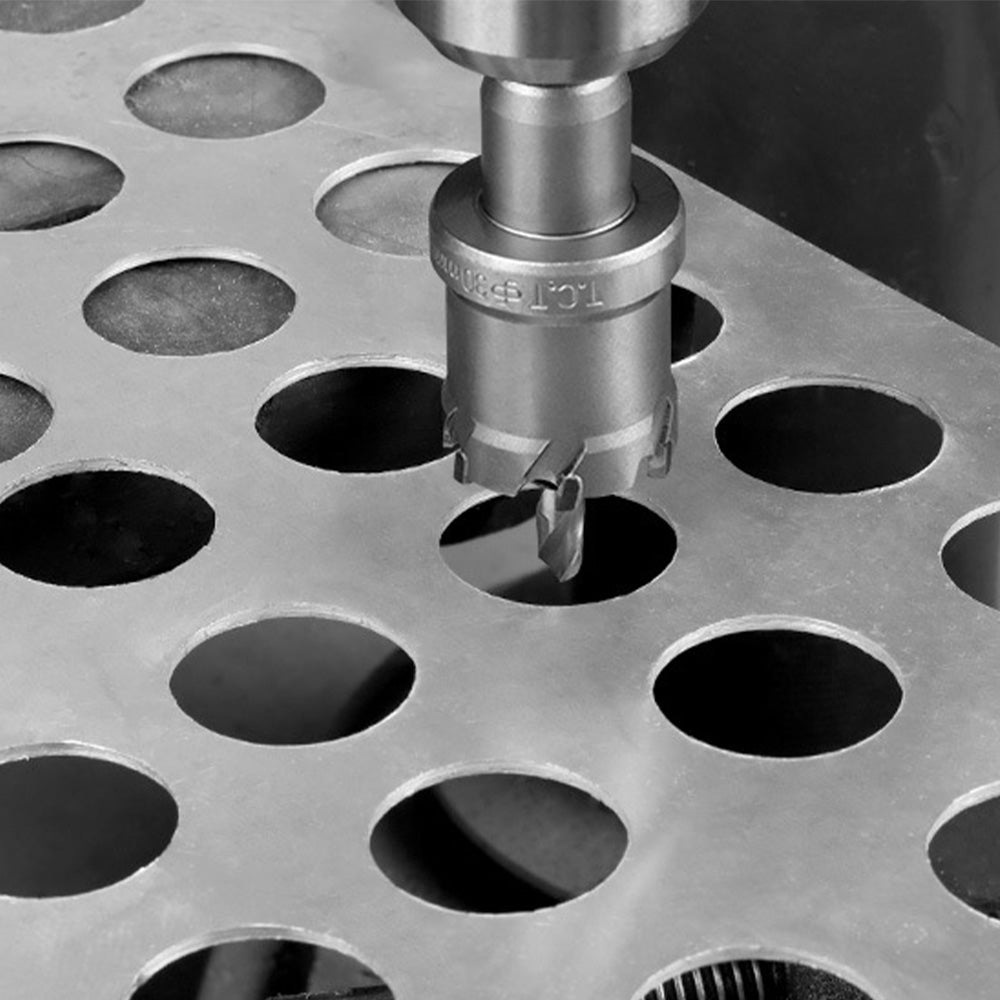 Carbide Hole Saw Drill Bit 10mm Shank for Stainless Steel Metal