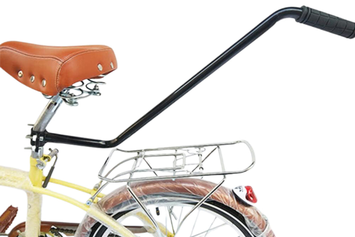 Push Handle Bar Bike Bicycle Assistance Handle Parent Handle for Kids Bicycle