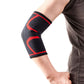 2Pcs Elbow Compression Sleeve for Tennis Golfer's Elbow Weightlifting Unisex-Red