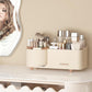 360 Degree Rotating Makeup Organizer for Brush Holder and Drawers