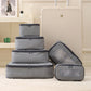 6Pcs Travel Luggage Compression Packing Cube Storage Bags