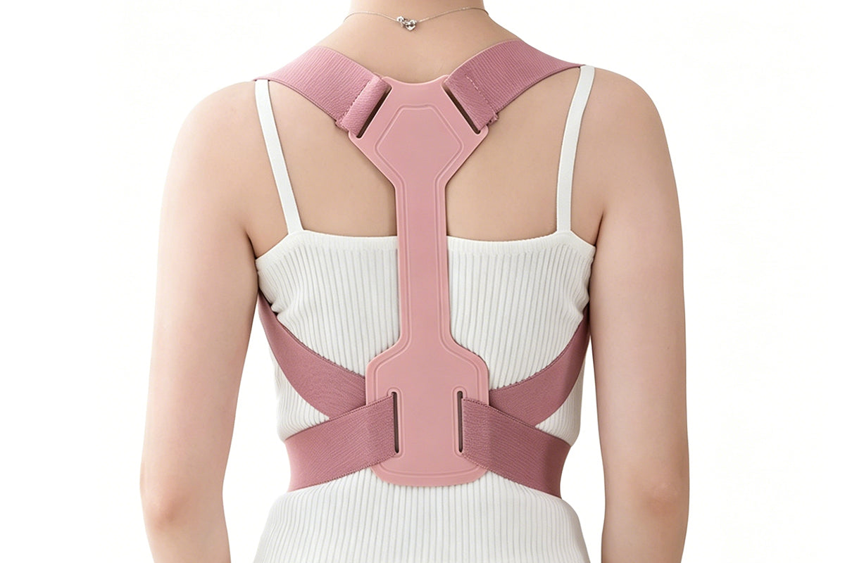 Unisex Adjustable Posture Corrector Back Brace for Adults