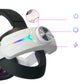Adjustable RGB Head Strap with 8000mAh Battery for Meta Quest 3 VR  Headset Elite Strap